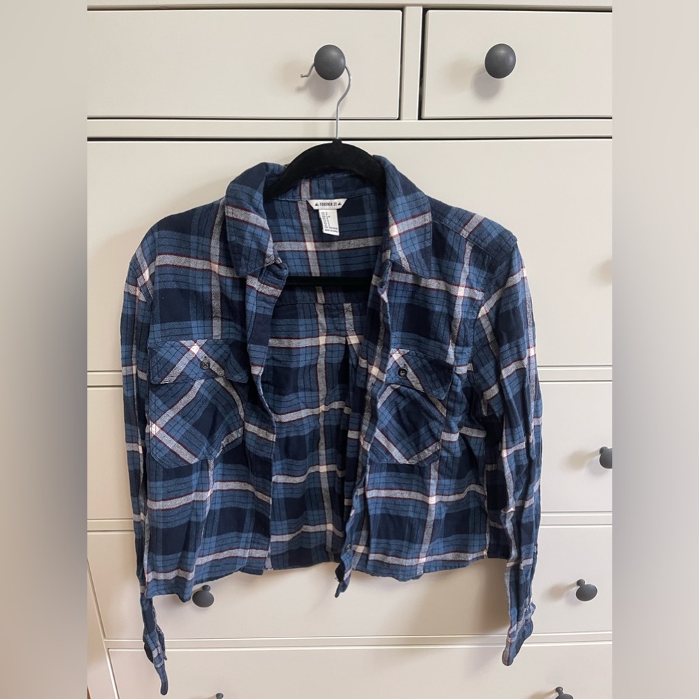 Cropped Flannel